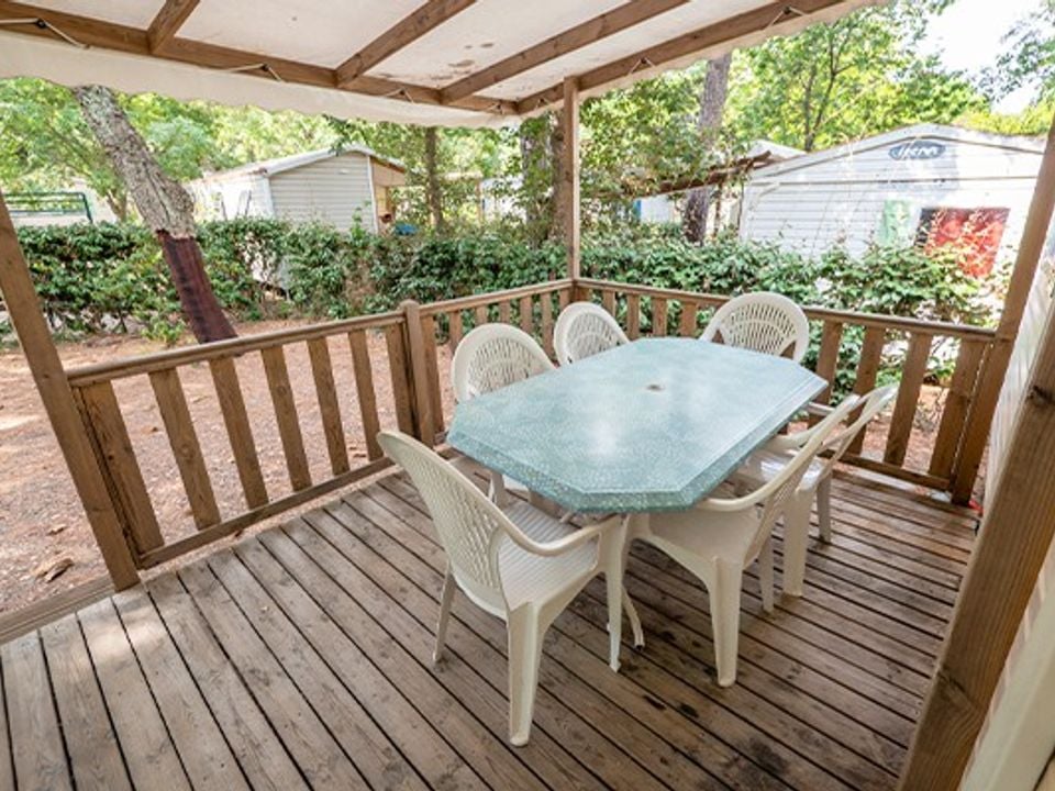 Cliquez pour découvrir toutes les photos de l'HÉBERGEMENT ! mobil-home - établissement Valverde photo 2