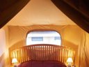 tente en toile et bois - camping Clos Mer Et Nature photo 2