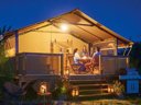 tente en toile et bois - camping Clos Mer Et Nature photo 3