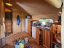 tente en toile et bois - camping Clos Mer Et Nature photo 4