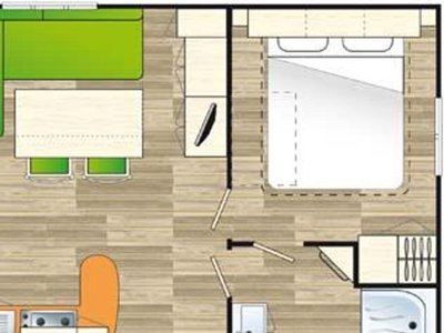 Cliquez pour découvrir toutes les photos de l'HÉBERGEMENT ! mobil-home - L'Eau Vive photo 7