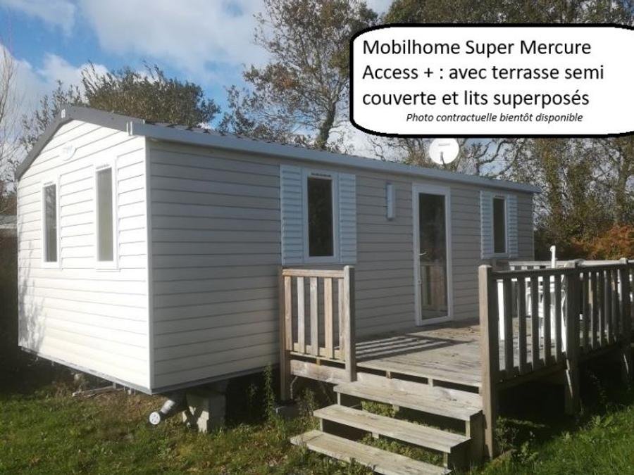 Camping Pas Cher vous présente avec son site Officiel campingpascher.fr, le Camping De Lanven classé 3 étoiles, situé sur la commune de Plomeur dans le département Finistère (Bretagne) en France. Le camping De Lanven, vous présente un hébergement de type mobil-home de 26 m² pour 4 personnes et télévision. Le camping De Lanven vous propose du lundi 15 juin au lundi 22 juin 2026, en promotion à -20% pour 7 nuits à 247,20 € au lieu de 309,0 € soit une Économie de 61,80 €. Cette location propose 67 dates différentes pour réserver votre séjour. Découvrez également les 14 autres gammes d'hébergements du camping. Les Avis clients pour le Camping De Lanven sont excellents avec une note moyenne de 8 sur 10. Animations familiales, Aire de jeux enfants, Centre équestre, Ping-pong, Pétanque, Surf, Terrain de volley-ball, Bar, Créperie, Dépôt de pain, Snack/Bar, Supermarché, Épicerie,... En savoir plus : cliquez-ICI.