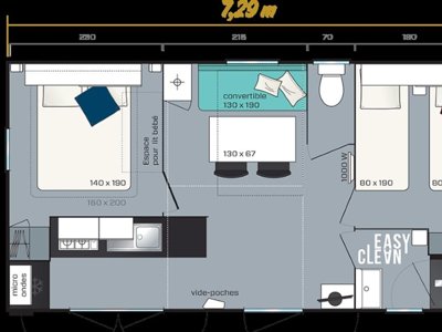 mobil-home - De Lanven photo 6