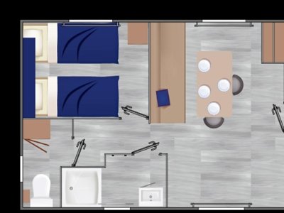 Cliquez pour découvrir toutes les photos de l'HÉBERGEMENT ! mobil-home - De Lanven photo 5