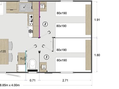 mobil-home - L'Arbre D'Or photo 8