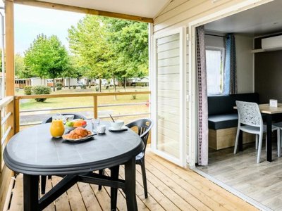 Cliquez pour découvrir toutes les photos de l'HÉBERGEMENT ! mobil-home - L'Arbre D'Or photo 2