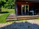Cliquez pour découvrir toutes les photos de l'HÉBERGEMENT ! chalet - camping Le Moulin Du Teinturier photo 3