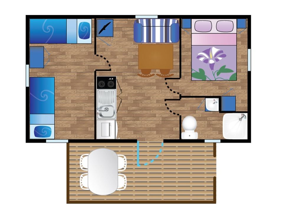 Cliquez pour découvrir toutes les photos de l'HÉBERGEMENT ! mobil-home - Les Embruns D'Oléron photo 4