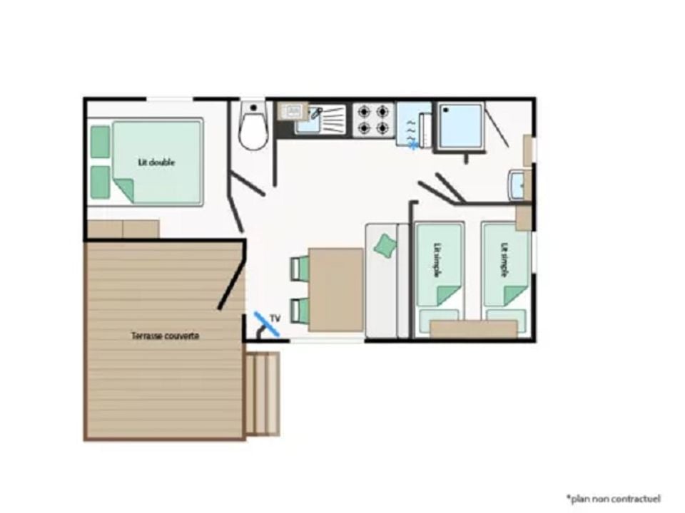Cliquez pour découvrir toutes les photos de l'HÉBERGEMENT ! mobil-home - Les Embruns D'Oléron photo 5