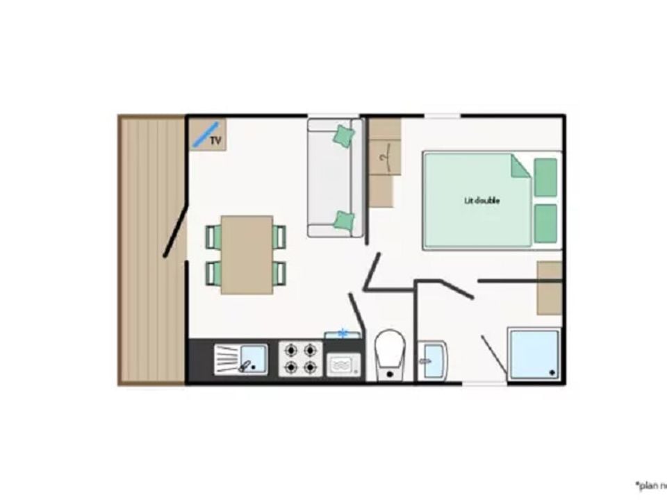 Cliquez pour découvrir toutes les photos de l'HÉBERGEMENT ! mobil-home - Les Embruns D'Oléron photo 2