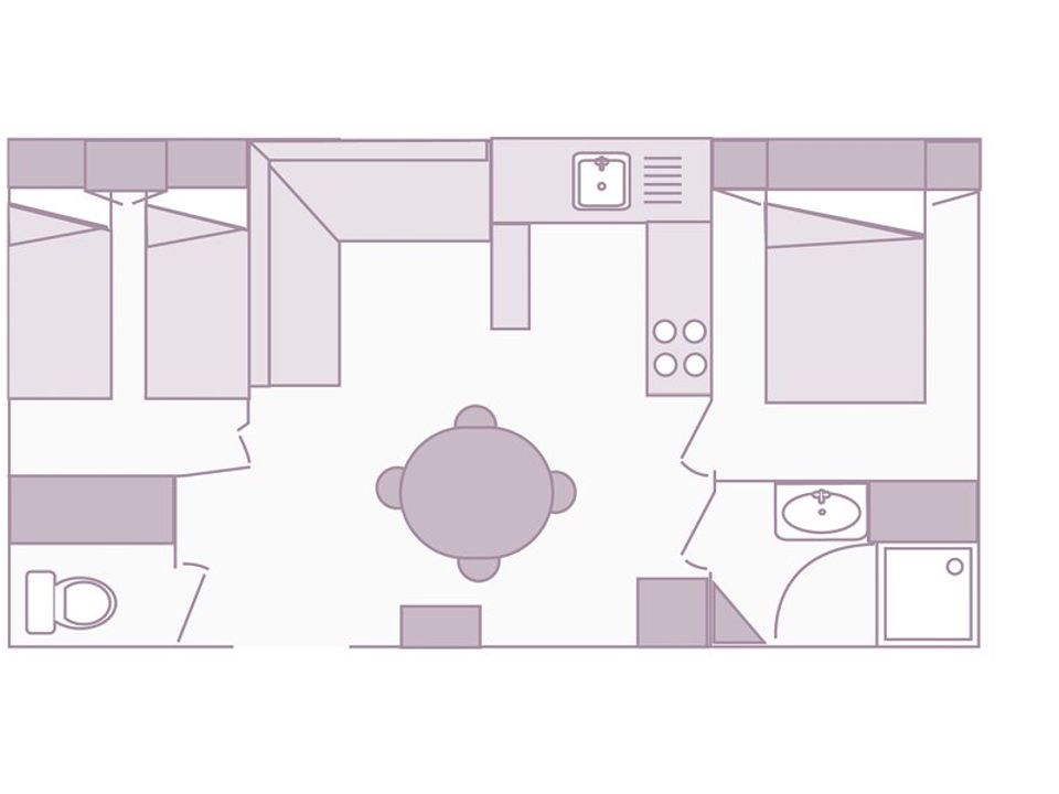 Cliquez pour découvrir toutes les photos de l'HÉBERGEMENT ! mobil-home - établissement Les Embruns D'Oléron photo 4