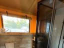 Cliquez pour découvrir toutes les photos de l'HÉBERGEMENT ! tente en toile et bois - camping Les Franquettes photo 9
