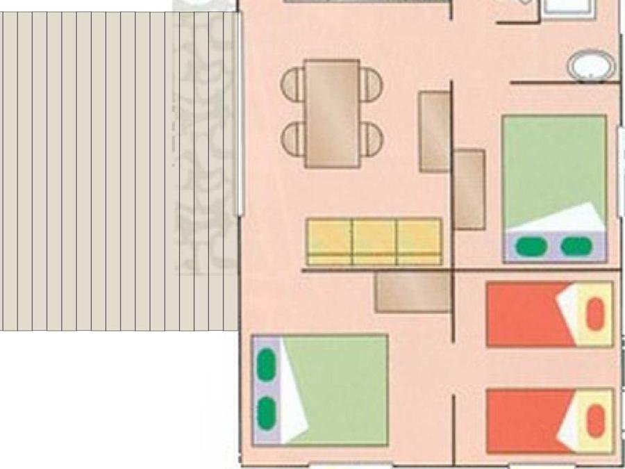 Camping Pas Cher vous présente avec son site Officiel campingpascher.fr, le Camping Le Bellevue classé 4 étoiles, situé sur la commune de Valras-plage dans le département Hérault (Languedoc Roussillon) en France. Le camping Le Bellevue vous propose un hébergement de type bungalow de 33 m² avec climatisation (télévision). L'établissement vous propose 13 autres types d'hébergements. Découvrez tous nos séjours à petits prix dans la commune et aux alentours de Valras-plage du département : Hérault (Languedoc Roussillon). Les Avis clients pour le Camping Le Bellevue sont excellents avec une note moyenne de 8 sur 10. Parc aquatique, Piscine extérieure, Animations familiales, Club ados, Club enfants, Aire de jeux enfants, Canoë-kayak, Centre équestre, Court de tennis, Cyclisme, Ping-pong, Pétanque, Terrain multisports, Bar, Dépôt de pain, Plats à emporter, Restaurant, Snack/Bar, Supermarché, Épicerie,... En savoir plus : cliquez-ICI.
