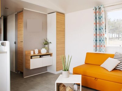 Cliquez pour découvrir toutes les photos de l'HÉBERGEMENT ! mobil-home - Le Bellevue photo 3