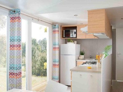 Cliquez pour découvrir toutes les photos de l'HÉBERGEMENT ! mobil-home - Le Bellevue photo 4