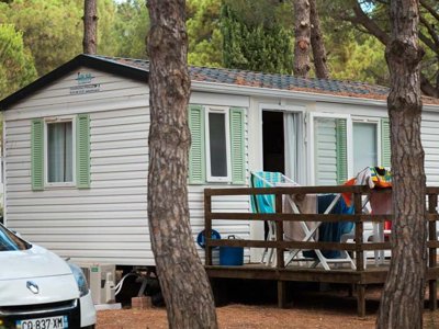 Cliquez pour découvrir toutes les photos de l'HÉBERGEMENT ! mobil-home - Le Bellevue photo 2