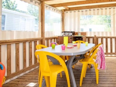 Cliquez pour découvrir toutes les photos de l'HÉBERGEMENT ! mobil-home - Les Dinosaures photo 4