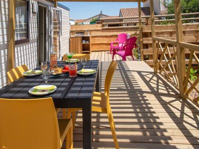 Cliquez pour découvrir toutes les photos de l'HÉBERGEMENT ! mobil-home - Les Dinosaures photo 4