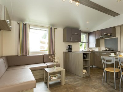 Cliquez pour découvrir toutes les photos de l'HÉBERGEMENT ! mobil-home - Flower Le Kerleyou photo 3