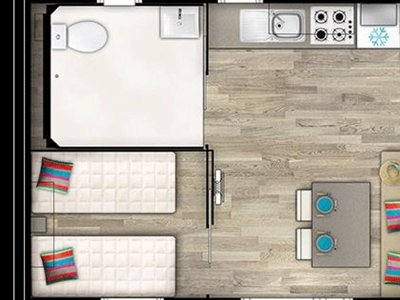 Cliquez pour découvrir toutes les photos de l'HÉBERGEMENT ! mobil-home - Flower Domaine De Pendruc photo 8