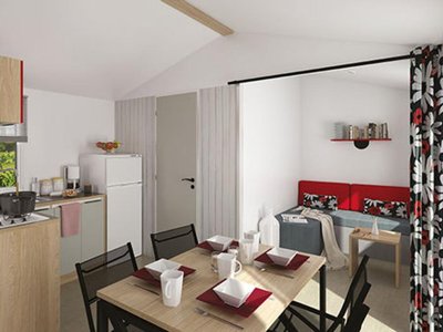 Cliquez pour découvrir toutes les photos de l'HÉBERGEMENT ! mobil-home - Les Dunes photo 2