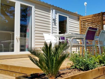 Cliquez pour découvrir toutes les photos de l'HÉBERGEMENT ! mobil-home - Robinson - Paradis photo 2