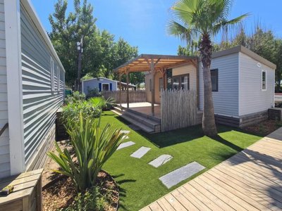 Cliquez pour découvrir toutes les photos de l'HÉBERGEMENT ! mobil-home - Robinson - Paradis photo 2