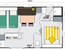 Cliquez pour découvrir toutes les photos de l'HÉBERGEMENT ! mobil-home - camping Robinson - Paradis photo 6