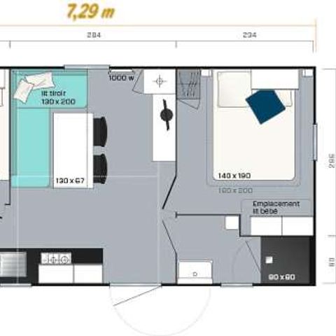 mobil-home - Lou Payou photo 3