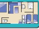Cliquez pour découvrir toutes les photos de l'HÉBERGEMENT ! mobil-home - camping Flower Les Fauvettes photo 7