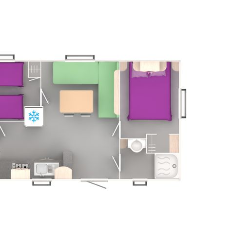 Cliquez pour découvrir toutes les photos de l'HÉBERGEMENT ! mobil-home - Bontempo La Yole photo 5