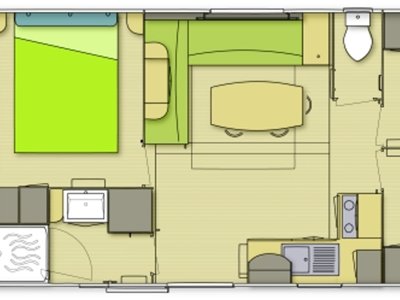 Cliquez pour découvrir toutes les photos de l'HÉBERGEMENT ! mobil-home - Bontempo La Yole photo 9