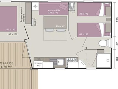 mobil-home - Paradis - Naia Village photo 9