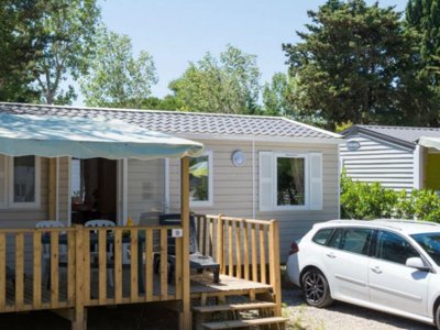 Cliquez pour découvrir toutes les photos de l'HÉBERGEMENT ! mobil-home - Paradis - Naia Village photo 9