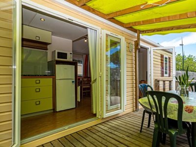 Cliquez pour découvrir toutes les photos de l'HÉBERGEMENT ! mobil-home - Paradis - Naia Village photo 3