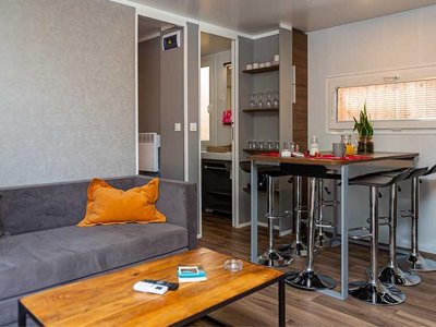 Cliquez pour découvrir toutes les photos de l'HÉBERGEMENT ! mobil-home - Paradis - Naia Village photo 4