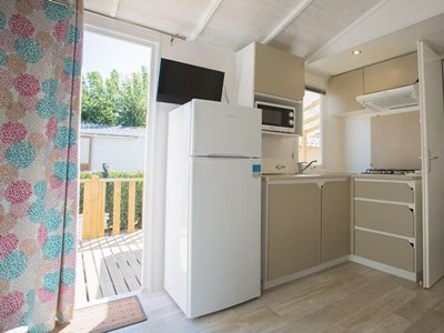 Cliquez pour découvrir toutes les photos de l'HÉBERGEMENT ! mobil-home - Paradis - Naia Village photo 7