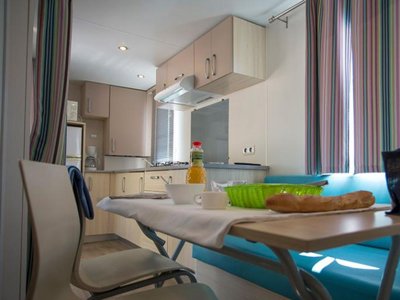Cliquez pour découvrir toutes les photos de l'HÉBERGEMENT ! mobil-home - Paradis - Naia Village photo 4