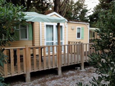 Cliquez pour découvrir toutes les photos de l'HÉBERGEMENT ! mobil-home - Paradis - Naia Village photo 2