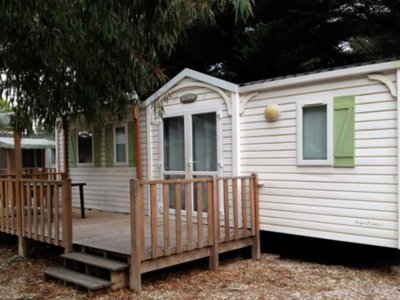 Cliquez pour découvrir toutes les photos de l'HÉBERGEMENT ! mobil-home - Paradis - Naia Village photo 4