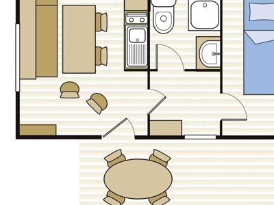 Cliquez pour découvrir toutes les photos de l'HÉBERGEMENT ! bungalow - Paradis - Naia Village photo 6