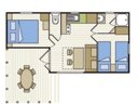 Cliquez pour découvrir toutes les photos de l'HÉBERGEMENT ! mobil-home - camping Paradis - Naia Village photo 9