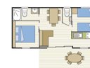 Cliquez pour découvrir toutes les photos de l'HÉBERGEMENT ! mobil-home - camping Paradis - Naia Village photo 7