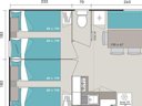 Cliquez pour découvrir toutes les photos de l'HÉBERGEMENT ! mobil-home - camping Paradis - Naia Village photo 2