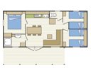 mobil-home - camping Paradis - Naia Village photo 5