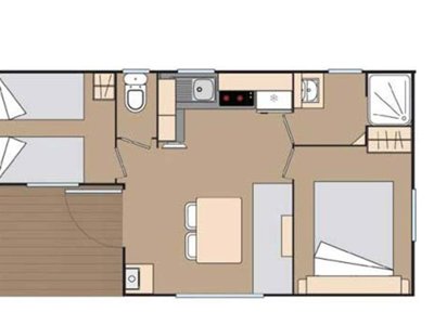 Cliquez pour découvrir toutes les photos de l'HÉBERGEMENT ! mobil-home - La Montagne photo 7