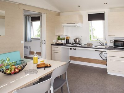 Cliquez pour découvrir toutes les photos de l'HÉBERGEMENT ! mobil-home - La Montagne photo 3