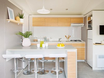 Cliquez pour découvrir toutes les photos de l'HÉBERGEMENT ! mobil-home - La Montagne photo 2