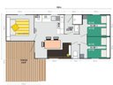 Cliquez pour découvrir toutes les photos de l'HÉBERGEMENT ! mobil-home - camping La Montagne photo 6
