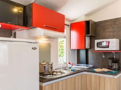 Cliquez pour découvrir toutes les photos de l'HÉBERGEMENT ! mobil-home - Le Chaponnet photo 3